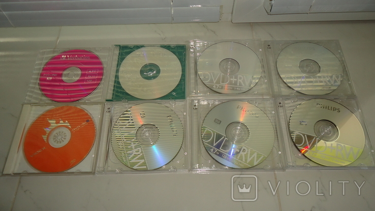 Диски DVD-R , DVD-RW , DVD+RW , CD-RW (29 шт) (120959196) - купить