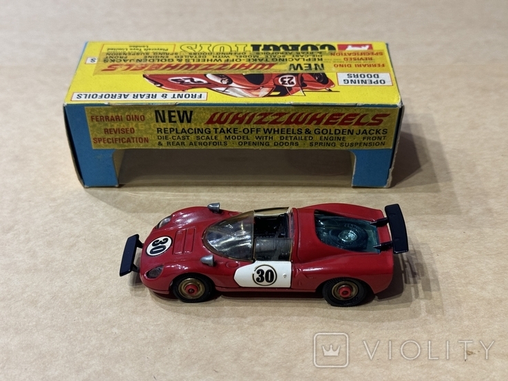 Corgi Toys 344 Ferrari 206 Dino Sport Red (121006400) - купити Violity