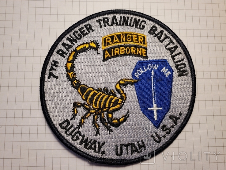 Ranger US Army 7th Ranger Battalion Airborne Training Battalion Based ...
