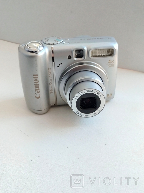 Цифровий фотоапарат Canon PowerShot A580 (121904221) - купити Violity