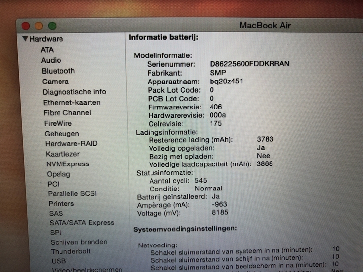 Ноутбук MacBook Air A1465 11