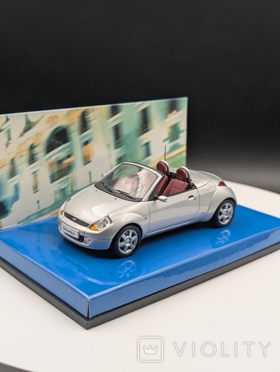 Ford Streetka Cabrio в масштабі 1:43. Виробник Minichamps