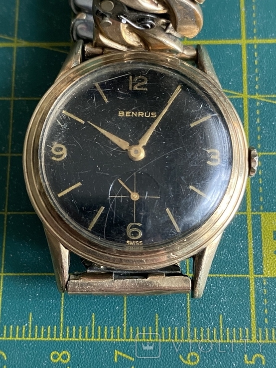 Наручний годинник BENRUS, вінтаж, США, 19401950-ті рр., не робочий ...