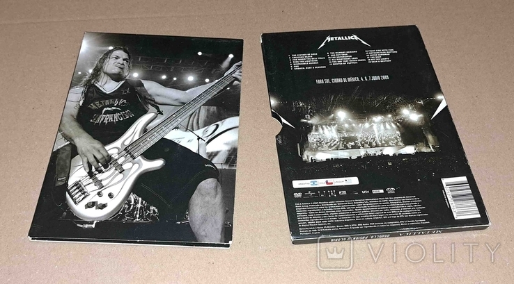 DVD Metallica. Orgullo, Pasion, y Gloria. Tres Noches en la Ciudad