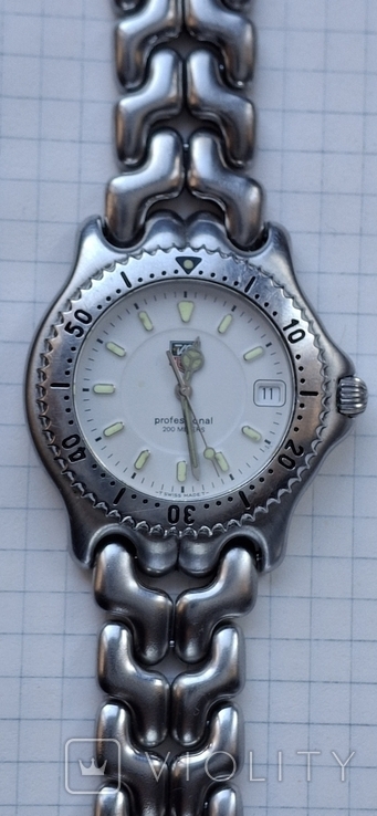 TAG Heuer Professional WG1112-K0 ~1995 г., диам. 38 мм (мужск