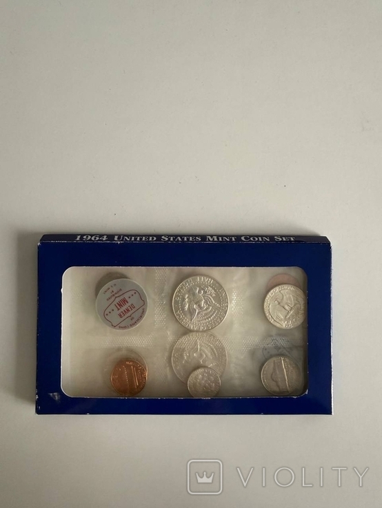 1964 United States Mint Set (123240946) - купити Violity