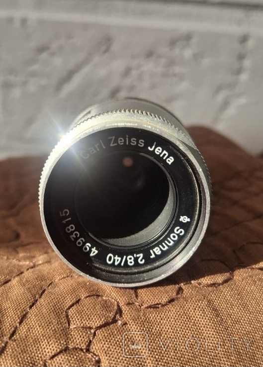 珍品 Carl zeiss Jena sonnar 40mm f2.8 Обєктив Carl Zeiss Jena Sonnar 2,8/40 (Pentaka 8) (123299572
