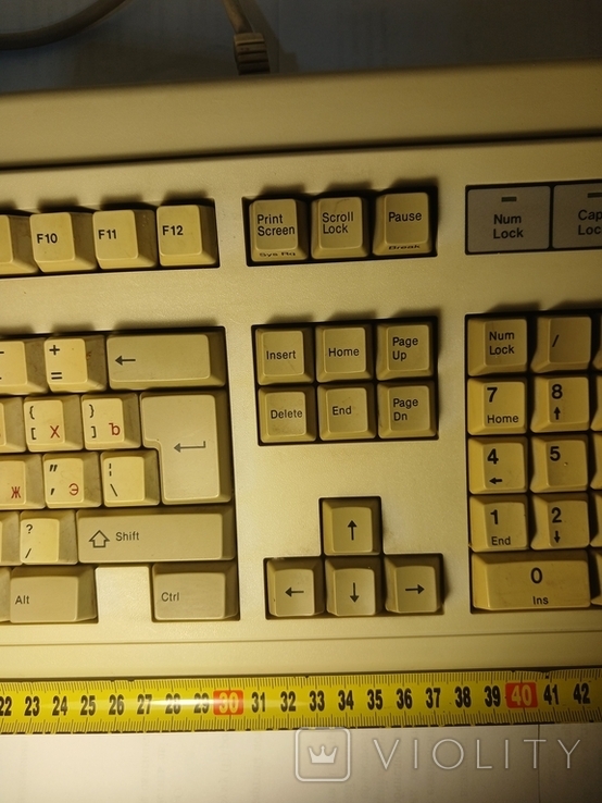1990-е. Клавиатура Мodel SK-8801B-2A. Переключатель АТ-ХТ. Made in