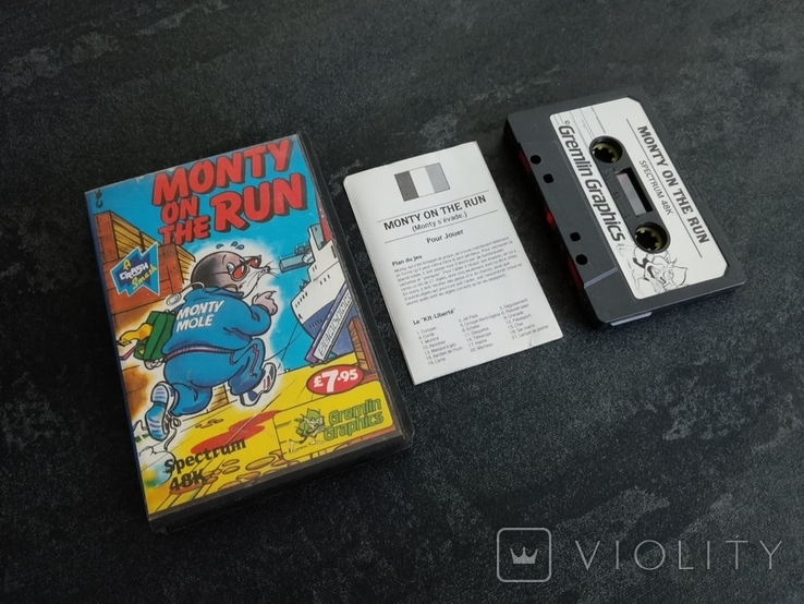 Кассета Monty on the Run (ZX Spectrum) (123569702) - купити Violity