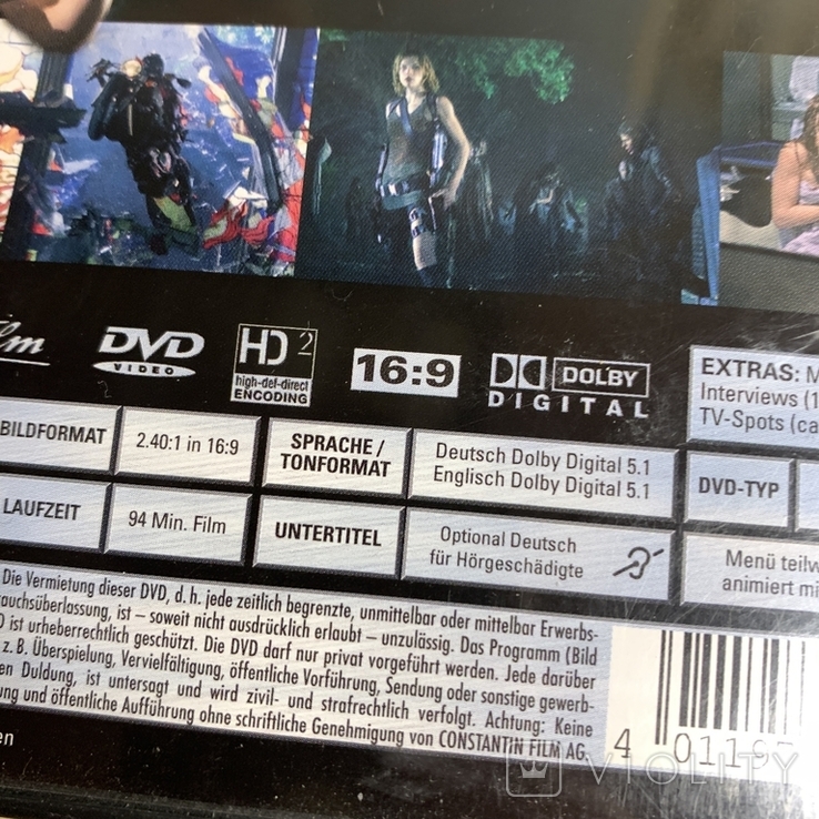 DVD Resident Evil: Apocalypse (Extended Version) (123829868