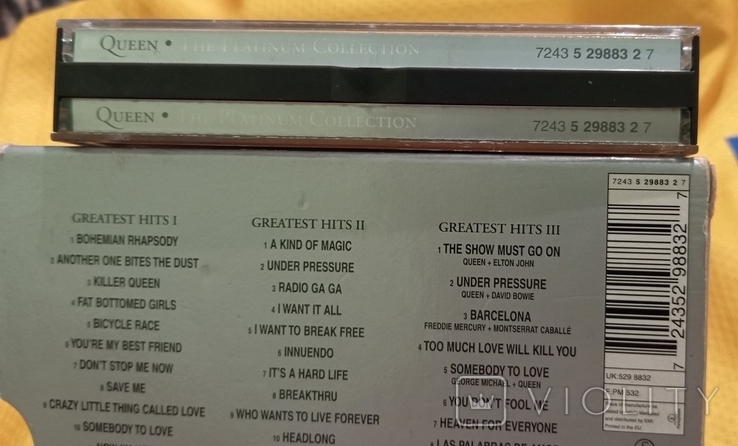 Музыкальный CD диск Queen - Greatest Hits I II & III