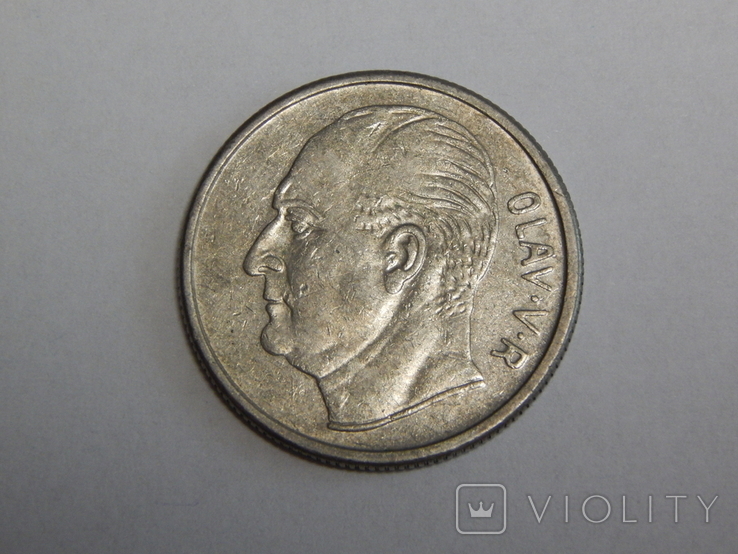 1 крона, 1970 г Норвегия (123852737) - купити Violity