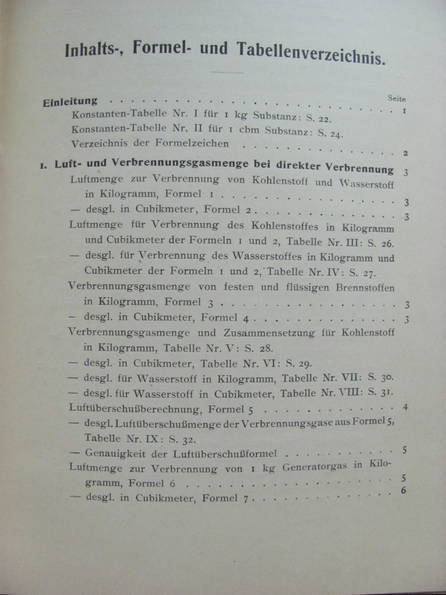 Formeln und tabellen der wärmetechnik von Paul Fuchs 1907, фото №5