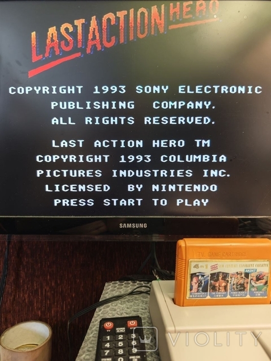 Картридж dendy(денді)/famiclone з 90х 4in1 AK047 PowerBlade-2