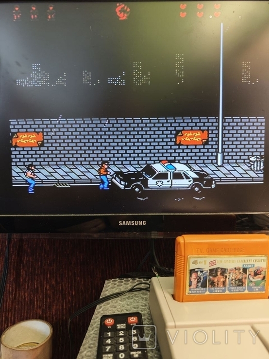 Картридж dendy(денді)/famiclone з 90х 4in1 AK047 PowerBlade-2