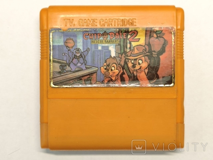 Картридж dendy/famiclone з 90х Chip 'n Dale Rescue Rangers 2