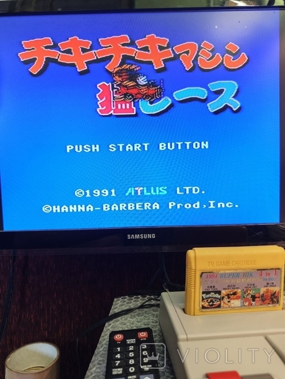 Картридж dendy/famiclone з 90х 4in1 M-002 Kiwi Kraze Wacky Races