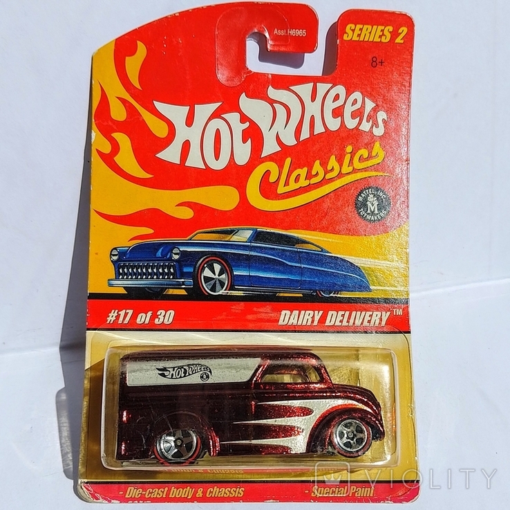 Модель Dairy Delivery 2006 Hot Wheels Classics metal/metal 1:64