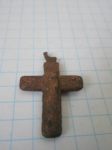 Крест литой с распятием, фото №6