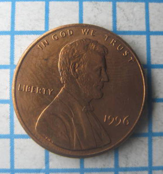 №121 1 цент 1996г, фото №2