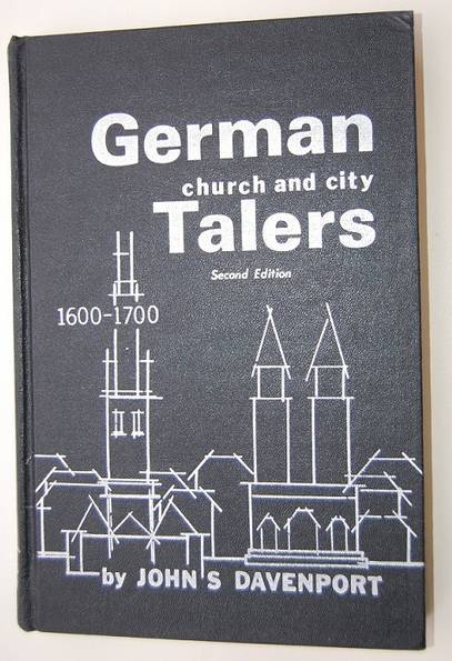 ★〈英文〉「German Talers　church and city」 Davenport. German Church and City Talers 1600-1700 (97934496