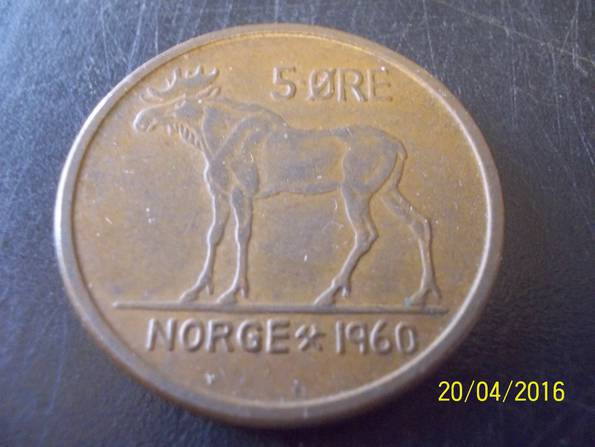 5 ере 1960 року Норвегія, фото №2