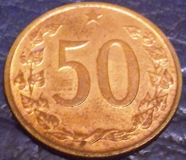 50 геллерів 1963 року Чехословаччина, фото №2