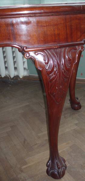 Стол обеденный в стиле Чиппендейл, орех, конец ХІХв. Англия, фото №3