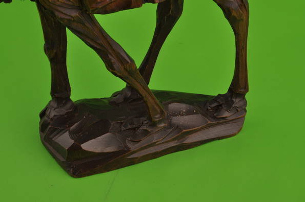 Скульптура. Верблюд. Дерево. №2., фото №5