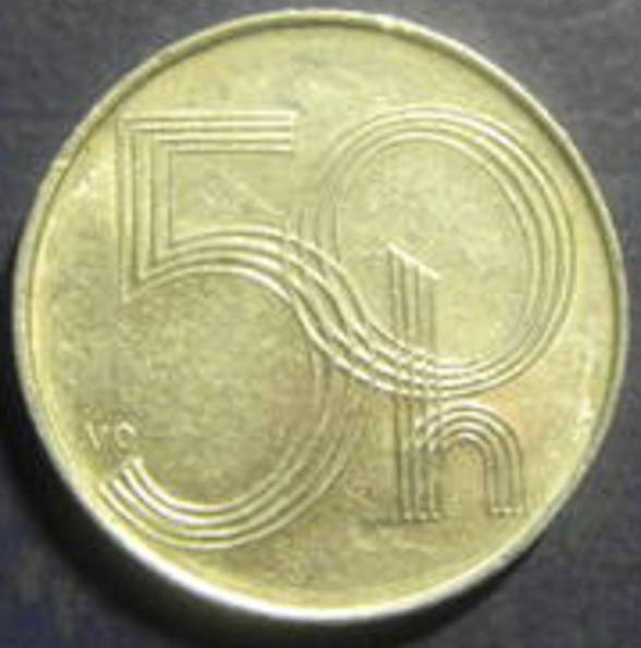 50 геллерів Чехія 1996