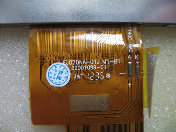 40 pin 7" дюймов экран FJ070NA-01J M1-B, numer zdjęcia 5