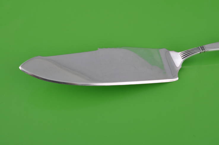 Нож.  Лопатка для торта.  Серебро 800., фото №3
