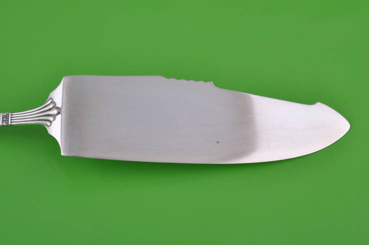 Нож.  Лопатка для торта.  Серебро 800., фото №6