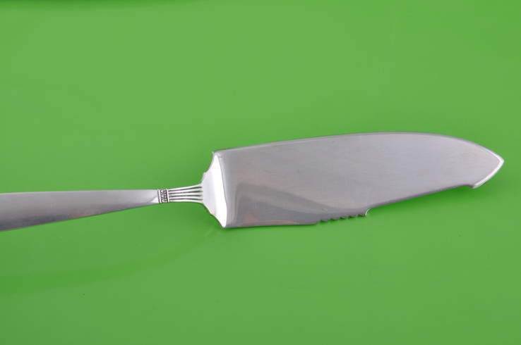 Нож.  Лопатка для торта.  Серебро 800., фото №8