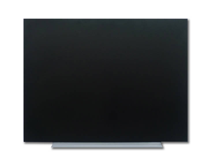 Доска магнитная меловая черная без рамки 75x100 ультратонкая, фото №3