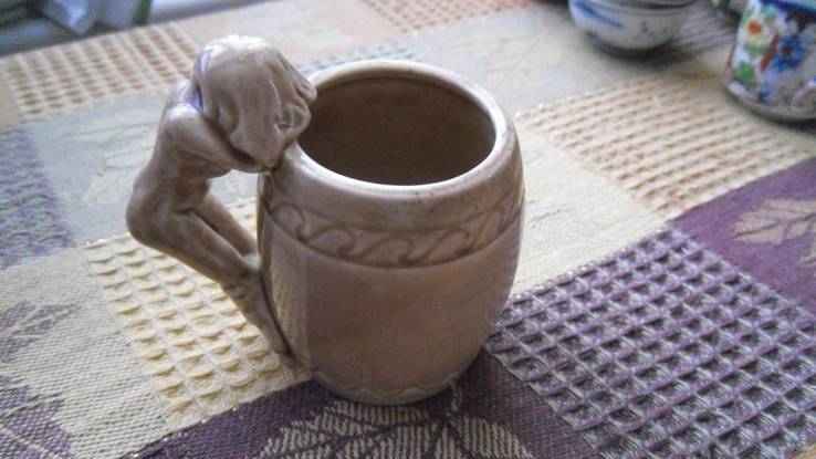 Чашка кружка керамика Япония винтаж, фото №7