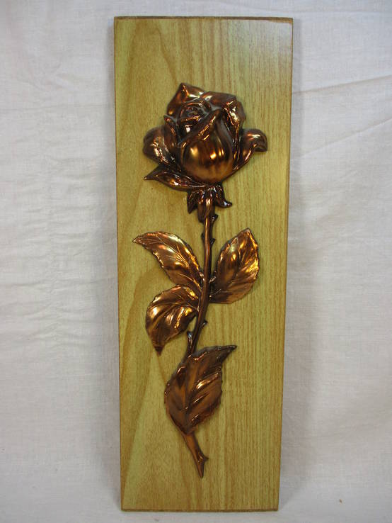 Панно-настенное "Роза", размер 35,5 х12 см, фото №2