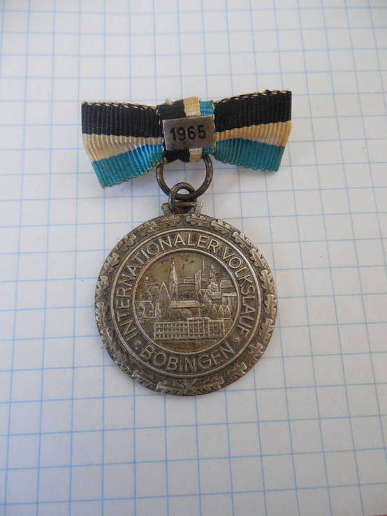 Медаль Международный забег Германия, фото №2