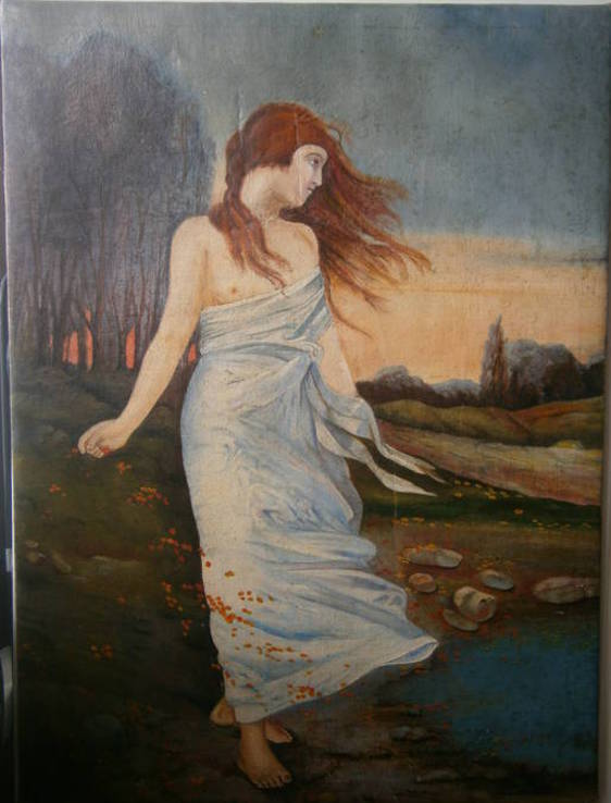 Картина "Неизвестная" ("Флора"), фото №2