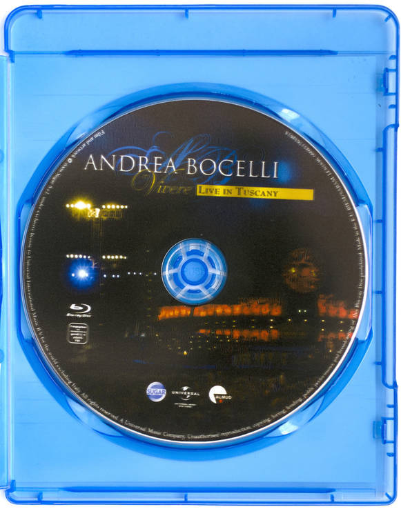 Blu-Ray диск Andrea Bocelli "Vivere Live in Tuscany", numer zdjęcia 4