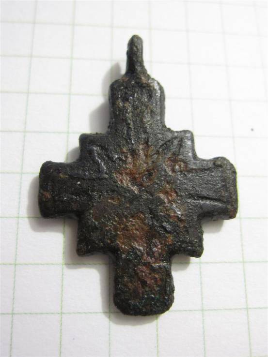 Крест Кр с чернением, фото №5