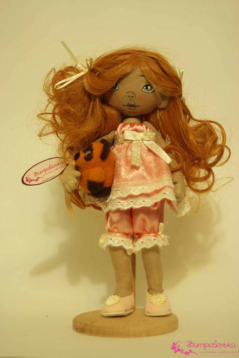 Тексстильная кукла Юлька, фото №2