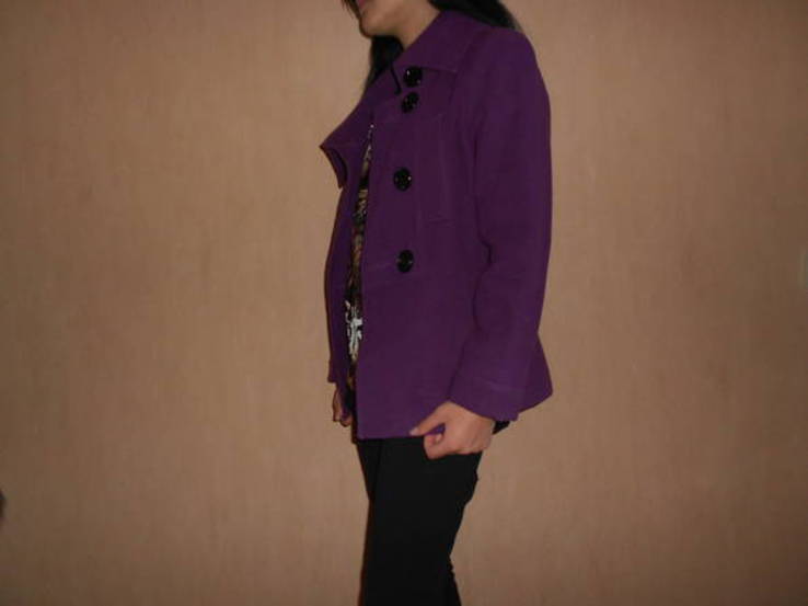 Пальто кашемировое, 44 размер, Италия, полупальто, куртка, деми, демисезонное, photo number 5