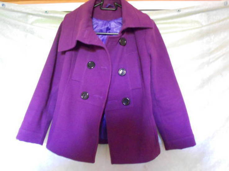 Пальто кашемировое, 44 размер, Италия, полупальто, куртка, деми, демисезонное, фото №8
