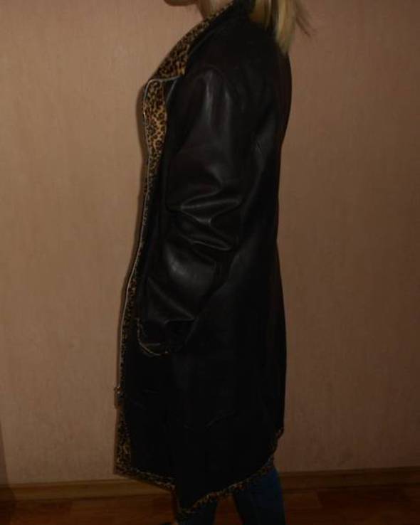 Пальто демисезонное (плащ под кожу),  44 размер, photo number 3