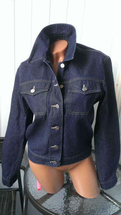 Джинсовая куртка Италия, 42 размер, фото №2