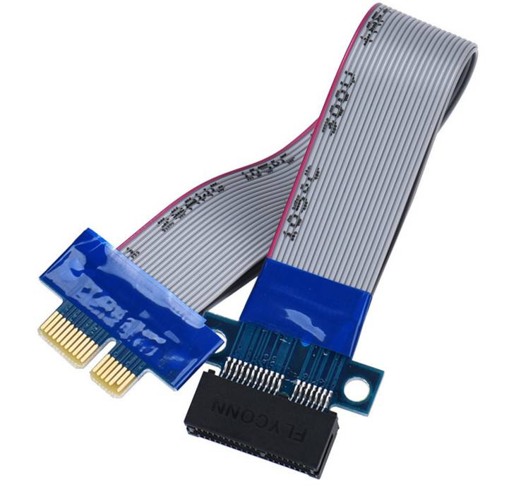 Райзер Riser PCI-E 1x to 1x, photo number 2