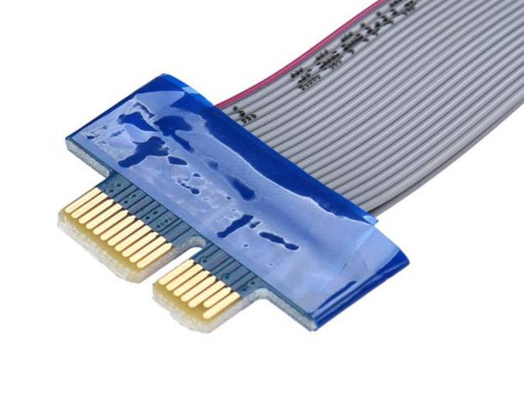 Райзер Riser PCI-E 1x to 1x, numer zdjęcia 4