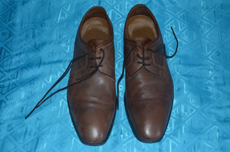 Туфли Clarks, кожаные, высококачественные UK 11, numer zdjęcia 2
