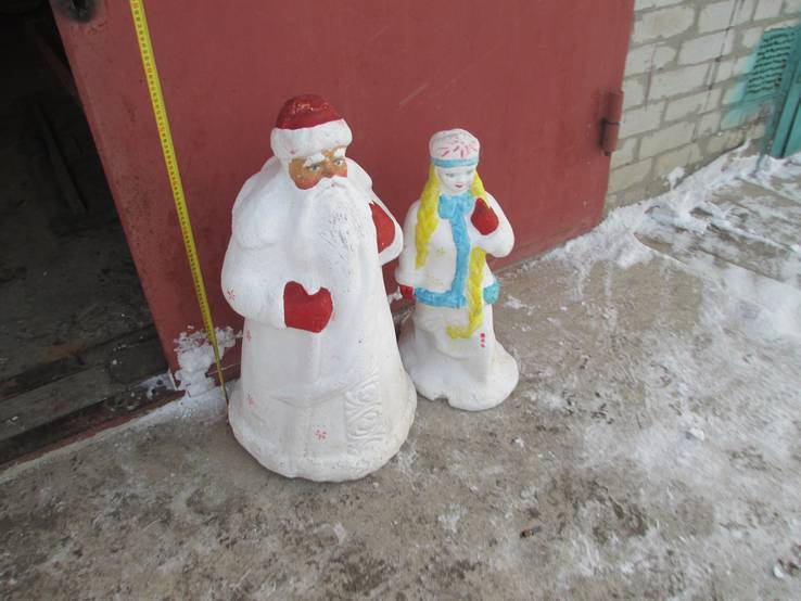 Большие Дед Мороз и Снегурочка 1965год, фото №5